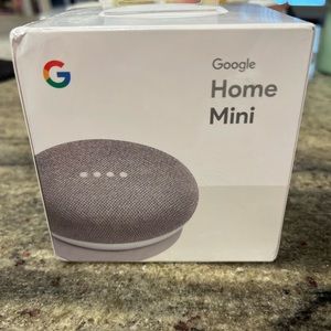 Google Home Mini White New in Box